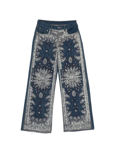 R13 D'Arcy wide-leg jeans Blue R13WD229D445B