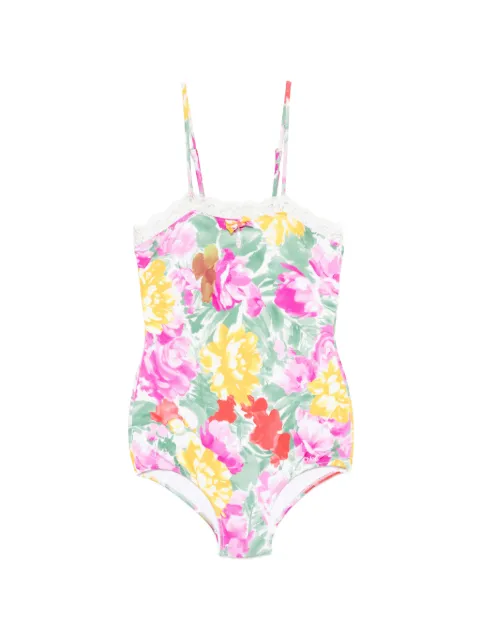 Chloé floral-print swimsuit Pink CH26UBD16334