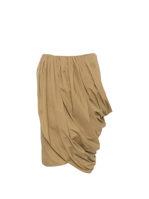 Chloé draped pleated skirt Green CH26UJU41141