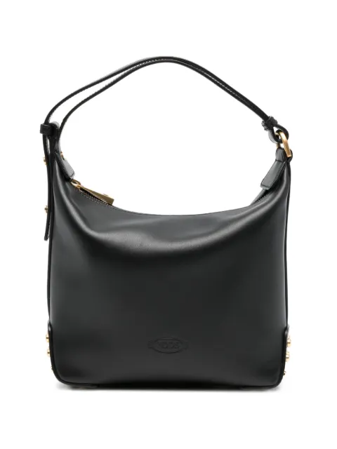 Tod's studded leather bucket bag Black XBWGMTE0100UCT