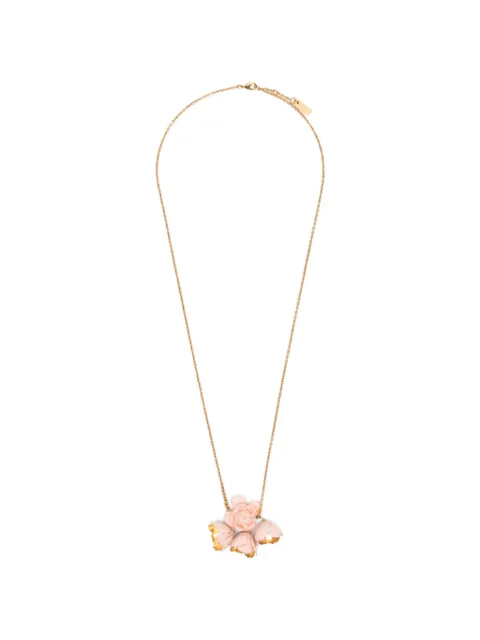 Chloé Bouquet enamel necklace Gold CH26UJN11NRA
