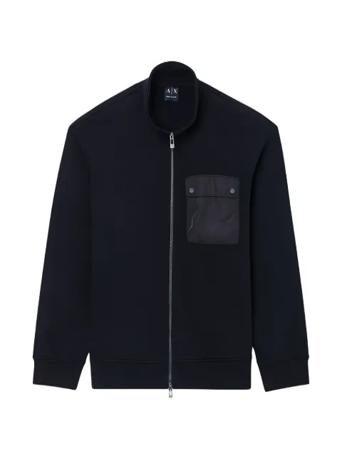 Armani Exchange pocket zip sweatshirt Black XM001766AF20169