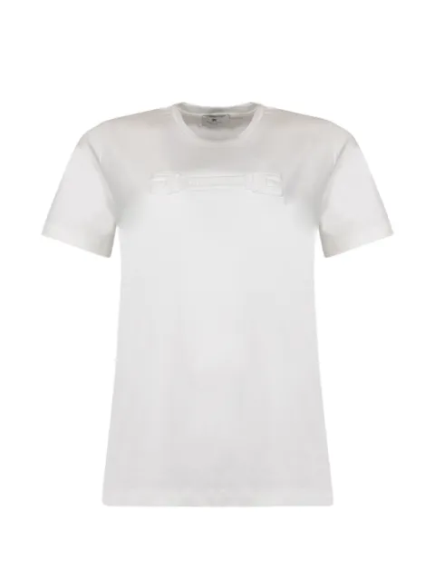 Elisabetta Franchi logo T-shirt White MA68P61E2