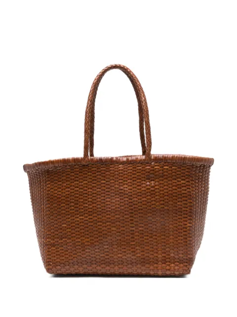 DRAGON DIFFUSION big B Weave woven tote bag Brown 8805