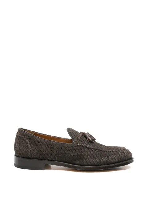 Doucal's woven tassel loafers Brown DU3159ORVNPY829TM00