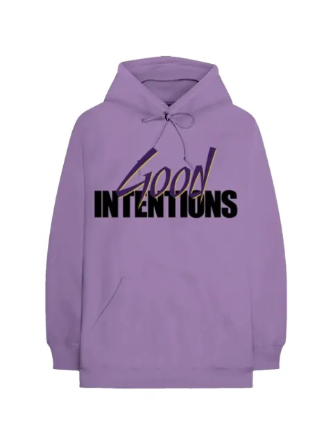 Vlone x Nav Doves drawstring hoodie Purple THQXILLR