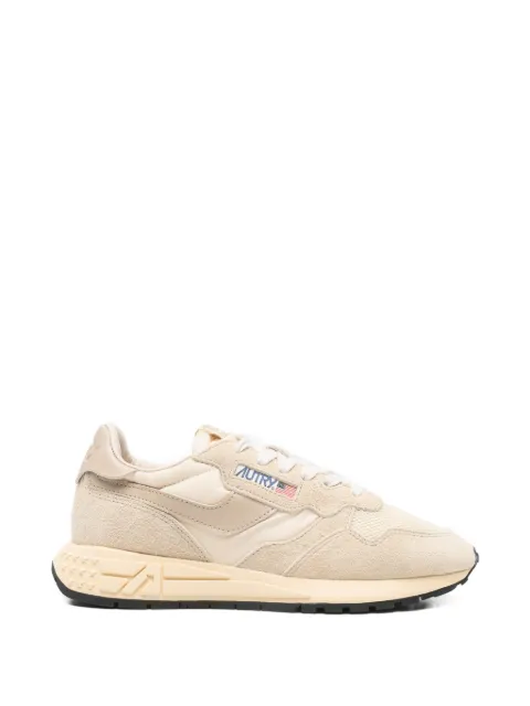 Autry Reelwind suede panelled sneakers Neutrals WWLWUT36
