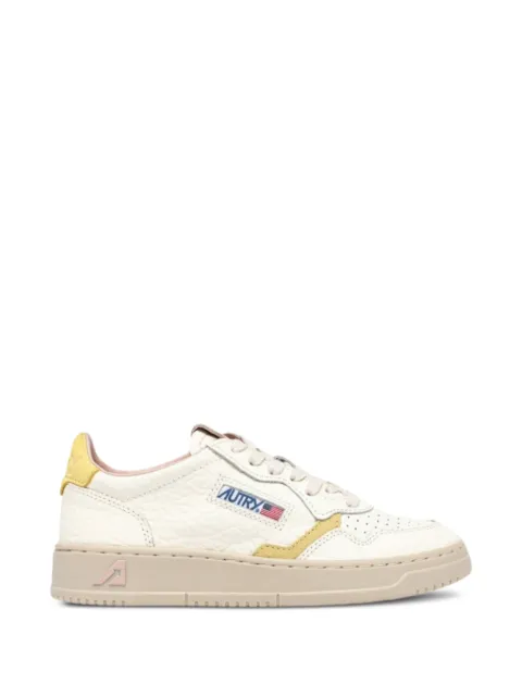 Autry Medalist lace-up sneakers Neutrals AULWNE14