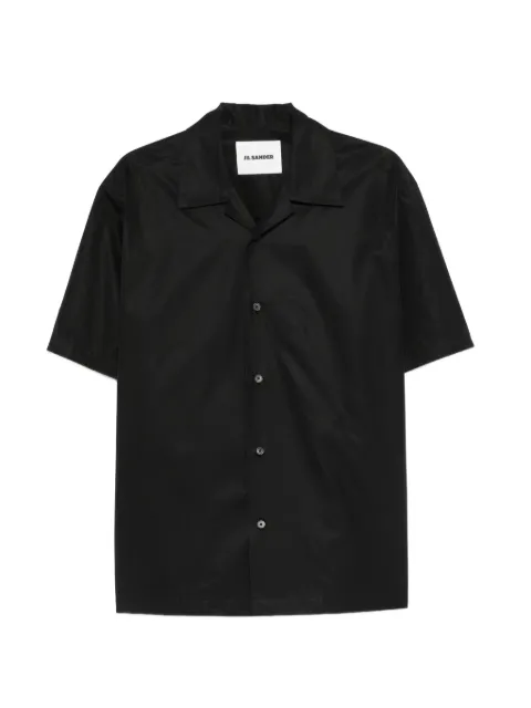 Jil Sander cotton poplin shirt Black J22DL0363J45001