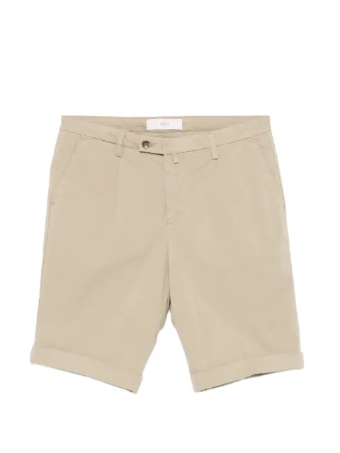 Briglia 1949 pleated turn-up shorts Neutrals BG101300127