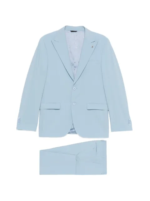 Manuel Ritz single-breasted suit Blue 4030A332826309082