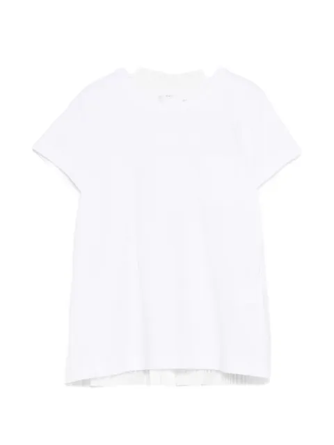 sacai short-sleeve T-shirt White SCW352