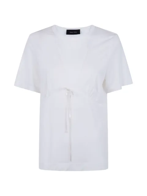 Simone Rocha drawstring T-shirt White 54070571