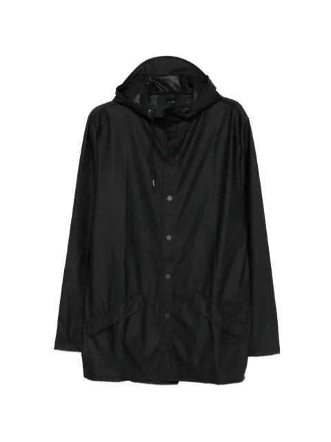 Rains hooded waterproof jacket Black 12010