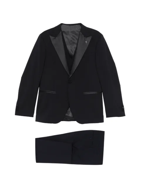 Manuel Ritz single-breasted suit Blue 4030ARW332826000089