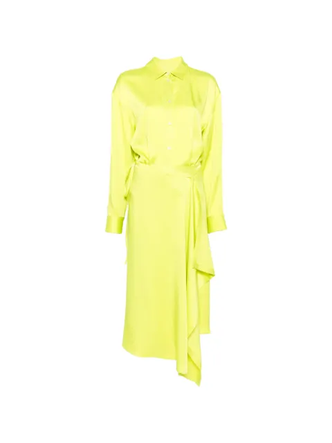 MSGM green midi-dress Green 4041MDA14267103