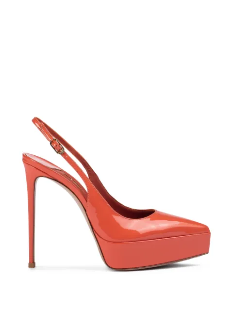 Le Silla Uma slingback heeled sandals Orange 2862F090R1PPGSL