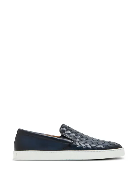 Magnanni woven leather sneakers Blue 2649494681