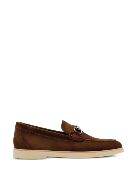 Magnanni penny-strap suede loafers Brown 2647602737