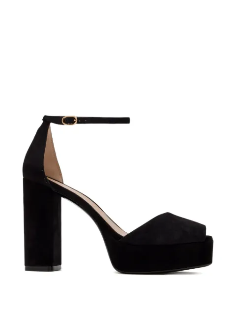 Stuart Weitzman Sabrina platform ankle-strap sandals Black SN123
