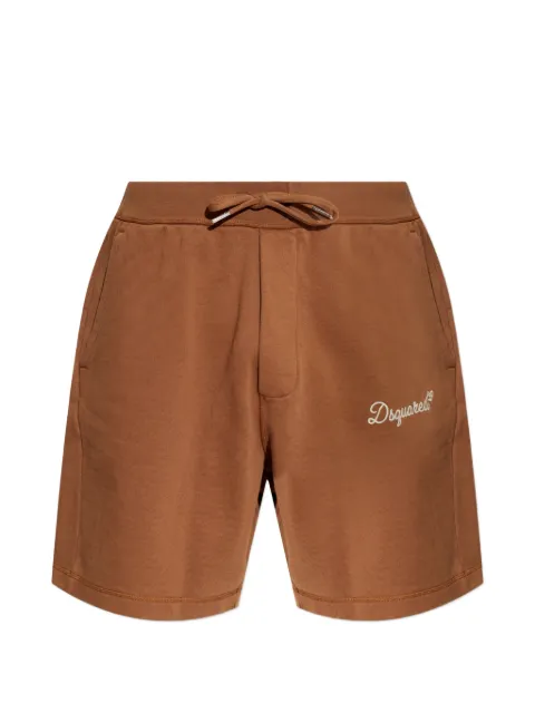 DSQUARED2 Dsquared2 signature relax fit shorts Brown S74MU0969D25029