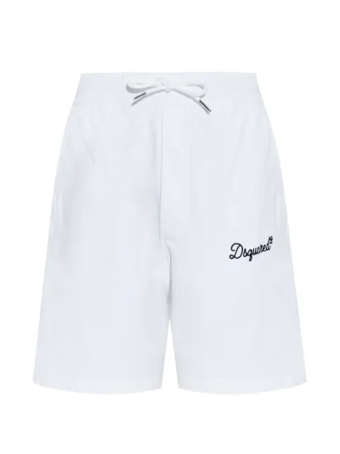 DSQUARED2 Dsquared2 signature Relax Fit shorts White S74MU0969D25029