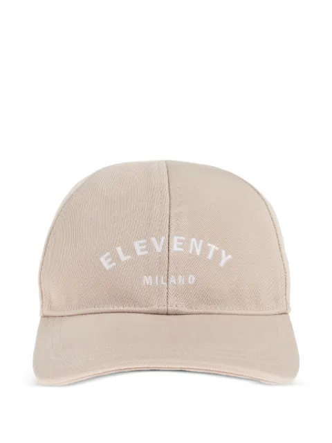 Eleventy logo-detail baseball cap Neutrals M77CPLM29TES0M299