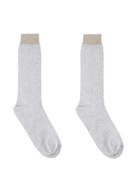 Eleventy ribbed socks Grey M77CLZM01TES0M211
