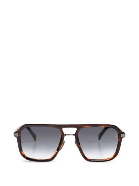 Eyewear by David Beckham pilot-frame sunglasses Brown DB7136S