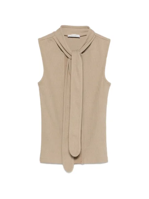 LEMAIRE asymmetrical tie top Neutrals TS0004LJ1030