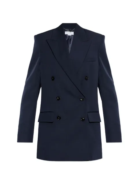 Stella McCartney buttoned double-breasted jacket Blue 6501473HU704