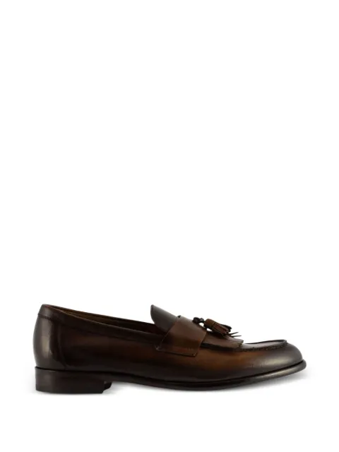 Doucal's tassel flat loafers Brown DU3399STRAUY188MM04
