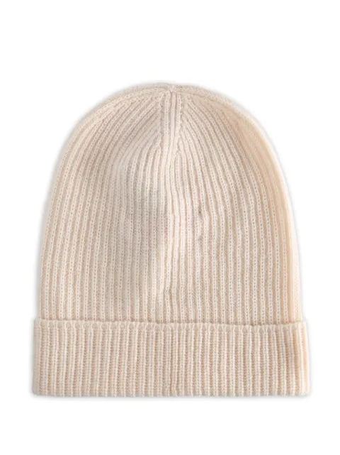 The Elder Statesman ribbed hat Neutrals 250460