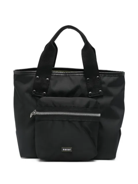 sacai Pocket tote bag Black 2601102S