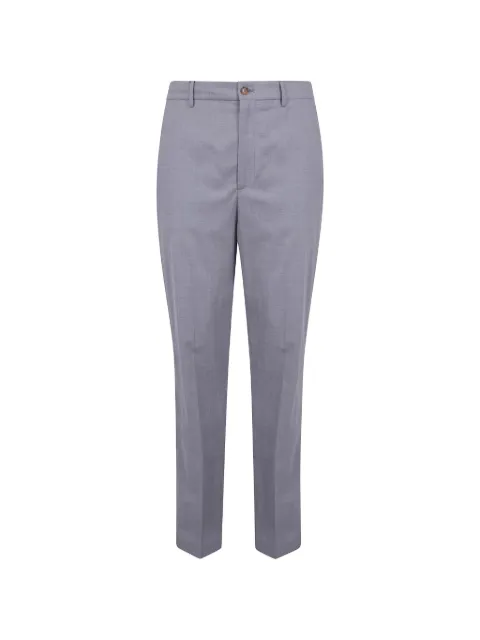 ETRO detail-embroidered trousers Grey MRED001899TUEN4
