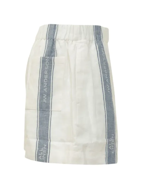 JW Anderson striped shorts Neutrals SR0135PG1898