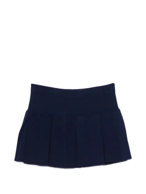 P.A.R.O.S.H. Gonna pleated mini skirt Blue D560619RENFIELD