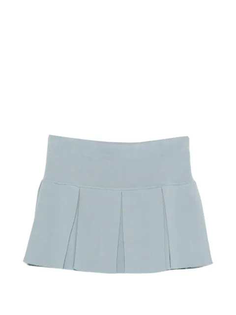 P.A.R.O.S.H. Gonna pleated mini skirt Blue D560619RENFIELD