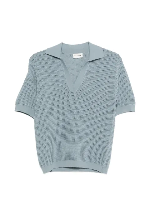 P.A.R.O.S.H. V-neck short-sleeve T-shirt Blue RENFIELDD540986