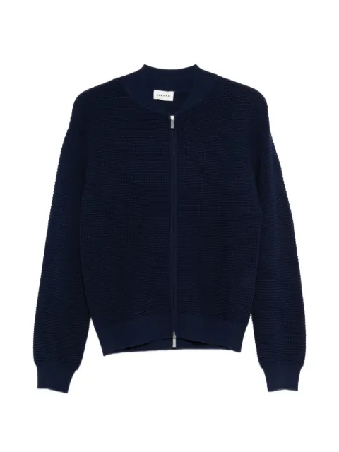 P.A.R.O.S.H. zip-up long-sleeve cardigan Blue RENFIELDD530549