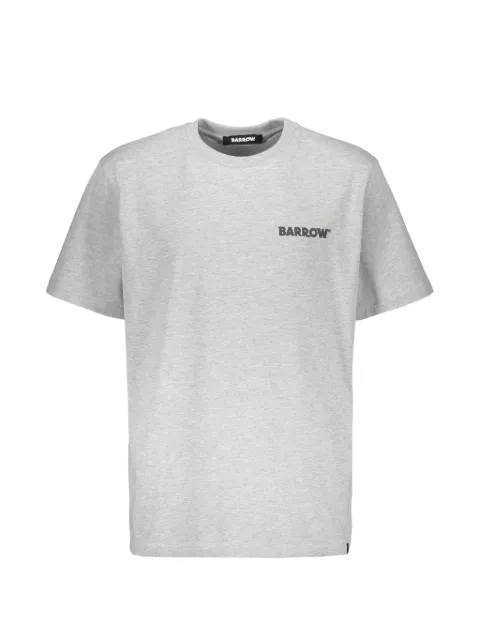 BARROW logo-detail short-sleeve T-shirt Grey F4BWUATH134