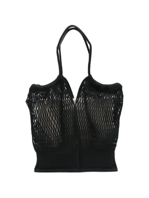 Hereu Hélene net tote bag Black CALFIWBS260011NTBLACKNATURAL