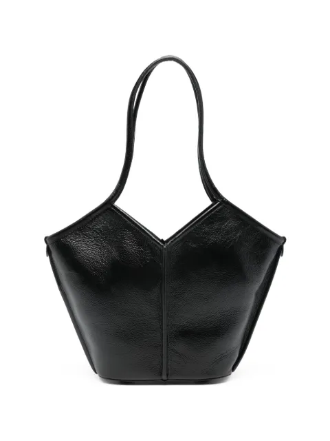 Hereu Calella textured shoulder bag Black CALSSHWBS26