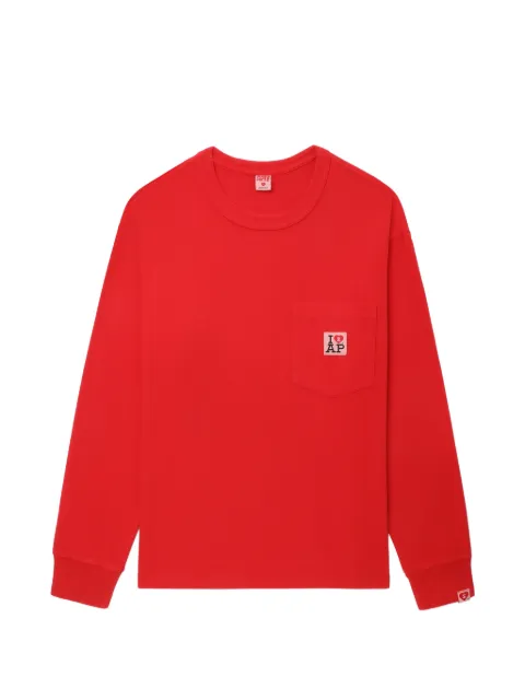 APEE™ by *A BATHING APE® pocket sweatshirt Red 00CLTL702301L