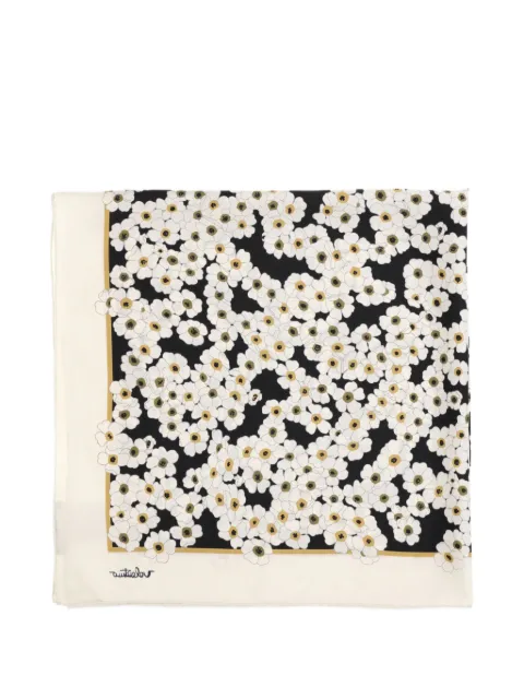 Valentino Garavani floral-print scarf Neutrals WEI114MIG