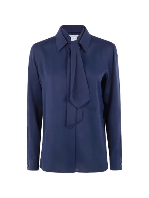 Max Mara tie shirt Blue 2611111091600