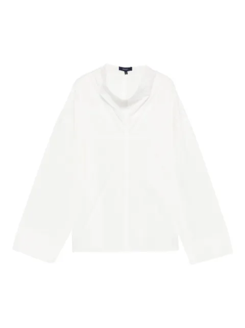 Soeur Umea funnel-neck blouse White CHE0642FIDJI