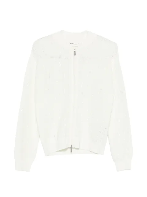 P.A.R.O.S.H. Renfield zip-up cardigan White RENFIELDD530549