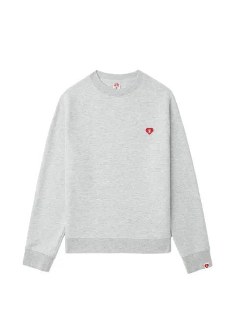 A BATHING APE® heart logo sweater Grey 00CSWL702302L