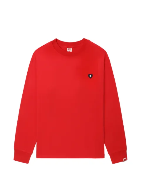A BATHING APE® Heart Badge sweatshirt Red 00CSWL702302L